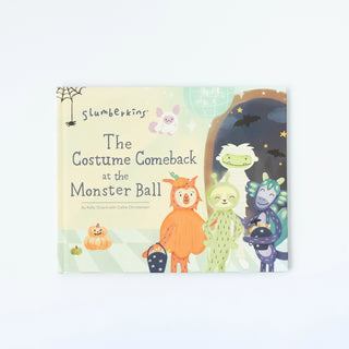 Slumberkins Creativity Basket & Costume Comeback Book, Slumberkins, Boo Basket, Book, Books, cf-type-toys, cf-vendor-slumberkins, Dragon Kin, Floof, Ghost, Ghost Floof, Halloween, Halloween B