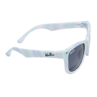 Polarized WeeFarers Sunglasses - Tie Dye Blue-Green, WeeFarers, Baby Girl Sunglasses, Baby Ray Bans, Baby Sunglasses, cf-size-0-1-years, cf-size-2-3-years, cf-size-4-6-years, cf-type-sunglass