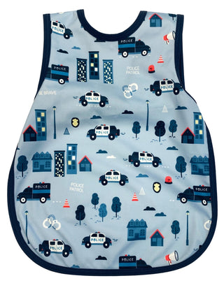 BapronBaby - Be Brave Police Toddler Bapron, BapronBaby, Bapron Baby, BapronBaby, BapronBaby Be Brave Police Toddler Bapron, Bibs, cf-type-bib, cf-vendor-bapronbaby, CM22, EB Baby, Feeding, F