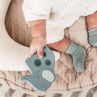 Itzy Ritzy Itzy Pop - Elephant, Itzy Ritzy, Elephant, Itzy Pop, Itzy Ritzy, Itzy Ritzy Itzy Pop, Itzy Ritzy Teether, Silicone Teether, Teether, Teether - Basically Bows & Bowties