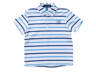 Prodoh Sea Star Stripe Performance Polo, Prodoh, CM22, Collared Shirt, JAN23, Polo Shirt, Prodoh, Prodoh Performance Polo, Prodoh Sea Star Stripe, Short Sleeve Polo Shirt, Polo - Basically Bo