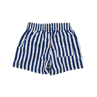 Blue Rooster Baby Boys Swim Trunks - Navy Stripe, Pink Chicken, Boys Swim Trunk, cf-size-12-18-months, cf-type-swimsuit, cf-vendor-pink-chicken, Navy Stripe, Pink Chicken, Pink Chicken Resort