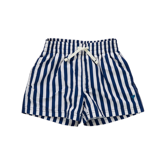 Blue Rooster Baby Boys Swim Trunks - Navy Stripe, Pink Chicken, Boys Swim Trunk, cf-size-12-18-months, cf-type-swimsuit, cf-vendor-pink-chicken, Navy Stripe, Pink Chicken, Pink Chicken Resort