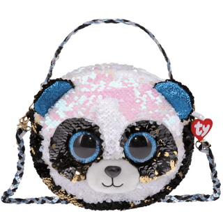 Ty Bamboo the Panda Reversible Sequin Purse, Ty Inc, Bamboo the Panda, cf-type-handbags, cf-vendor-ty-inc, Handbag, Panda, Purse, Reversible Sequin Purse, Ty, Ty Bamboo, Ty Handbag, Ty Inc, T