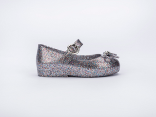 Mini Melissa Mini Sweet Love - Silver Glitter, Grendene, cf-size-12, cf-size-5, cf-size-6, cf-size-7, cf-size-8, cf-type-shoes, cf-vendor-grendene, Grendene, Grendene Mini Melissa, Grendene M