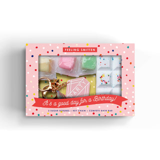 Feeling Smitten It's A Good Day For A Birthday Gift Set, Feeling Smitten, Bath, Bath  Body, Bath and Body, Bath Bomb, Bath Bombs, Beauty, Birthday, Birthday Bath Bar, Birthday Girl, Birthday 