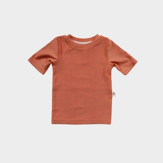 Babysprouts Rashguard Tee in Teracotta, Babysprouts, Babysprouts, Babysprouts Rashguard, cf-size-18-24-months, cf-size-2, cf-size-3, cf-size-4, cf-type-rashguard, cf-vendor-babysprouts, Rash 