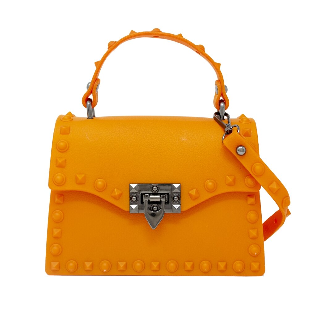 Jelly studded online bag