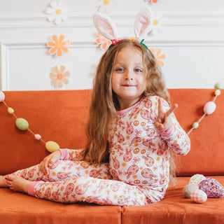 Dream Big Little Co Don't Wont Be Hoppy L/S Dream Set, Dream Big Little Co, Bamboo Pajamas, cf-size-3t, cf-size-4t, cf-size-7-8, cf-size-9-10, cf-type-pajamas, cf-vendor-dream-big-little-co, 