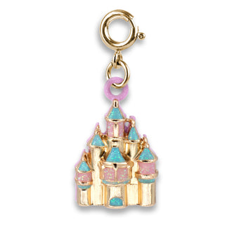 Charm It! Gold Castle Charm, Charm It!, Castle Charm, cf-type-charms-&-pendants, cf-vendor-charm-it, Charm Bracelet, Charm It Charms, Charm It!, Charm It! Gold Castle Charm, Charms, Disney, D