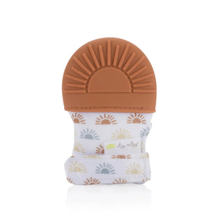 Itzy Ritzy Teething Mitt - Sun, Itzy Ritzy, Itzy Ritzy, Itzy Ritzy Teether, Neutral, sun, Teether, Teething Mitt, Teething Mitt - Basically Bows & Bowties