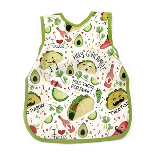 BapronBaby - Taco Party Toddler Bapron, BapronBaby, BapronBaby Taco Party Toddler Bapron, Bib, CM22, Easter Basket Ideas, EB Baby, Kids, Kids' Apparel, Tacos, Bib - Basically Bows & Bowties