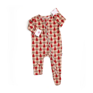 Gigi and Max Francis Zip One Piece, Gigi and Max, All Things Holiday, Bamboo Pajama, cf-size-6m-3-6m, cf-size-newborn, cf-type-pajamas, cf-vendor-gigi-and-max, Christmas, Christmas Dino, Chri