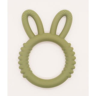 Three Hearts Silicone Bunny Teething Ring, Three Hearts, Easter, Easter Basket IDeas, EB Baby, EB Boy, EB Boys, EB Girls, Silicone Bunny Teether, Silicone Teether, Teether, Teething, Teething