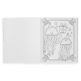 Ooly Color-in' Book: Outrageous Ocean, Ooly, Coloring Book, Ooly, Ooly Color-in' Book: Outrageous Ocean, Stocking Stuffer, Stocking Stuffers, Under the Sea, Coloring Book - Basically Bows & B