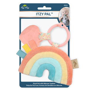 Itzy Ritzy Itzy Pal™ Plush + Teether - Rainbow, Itzy Ritzy, cf-type-teether, cf-vendor-itzy-ritzy, Itzy Ritzy, Itzy Ritzy Itzy Pal™ Plush + Teether, Itzy Ritzy Rainbow, Itzy Ritzy Teether