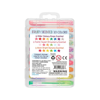 Ooly Mini Doodlers Fruit Scented Gel Pen Set, Ooly, Art Supplies, Arts & Crafts, EB Boy, EB Boys, EB Girls, ooly, Ooly Gel Pen Set, Ooly Mini Doodlers Fruit Scented Gel Pen Set, Pens, Pen - B