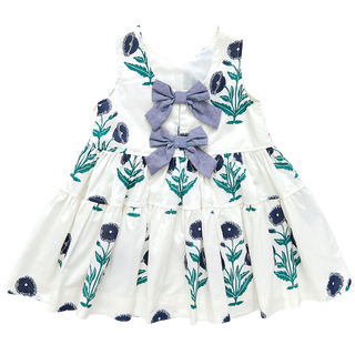 Pink Chicken Girls Eloise Dress - Navy Dandelion, Pink Chicken, Big Girls Clothing, cf-size-10y, cf-size-6y, cf-type-dress, cf-vendor-pink-chicken, Dress, Dress for Girls, Dresses for Girls, 