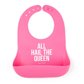 Bella Tunno All Hail The Queen Wonder Bib, Bella Tunno, All Hail The Queen, Baby Girl Baby Shower Gift, Baby Shower, Baby Shower Gift, Baby shower Girft, Baby Shower Girl, Bella Tunno, Bella 