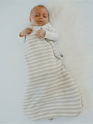 Gunamuna Swaddle Sleep Bag - Stripe, Gunamuna, 1.0 TOG, cf-size-nb-3-months, cf-type-sleep-bag, cf-vendor-gunamuna, Gunamuna, Gunamuna 1.0 Tog, Gunamuna Sleep Bag, Gunamuna Swaddle Sleep Bag,