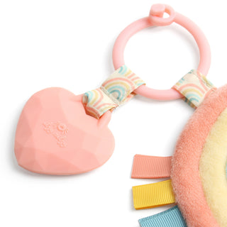 Itzy Ritzy Itzy Pal™ Plush + Teether - Rainbow, Itzy Ritzy, cf-type-teether, cf-vendor-itzy-ritzy, Itzy Ritzy, Itzy Ritzy Itzy Pal™ Plush + Teether, Itzy Ritzy Rainbow, Itzy Ritzy Teether