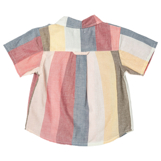 Blue Rooster Boys Jack Shirt - Multi Wide Stripe, Pink Chicken, Blue Rooster, cf-size-6y, cf-size-8y, cf-vendor-pink-chicken, Multi Wide Stripe, Pink Chicken, Pink Chicken Boys Jack Shirt, Pi