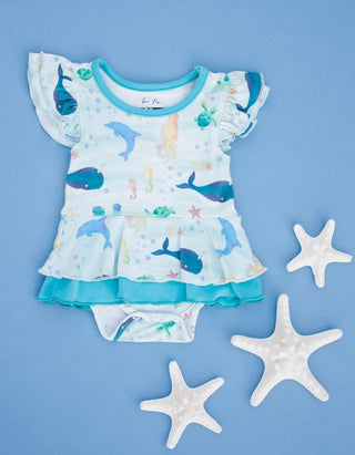 Two Peas Clothing Co Under the Sea Mila Romper Dress, Two Peas Clothing Co, cf-size-0-3-months, cf-size-18-24-months, cf-size-3-6-months, cf-type-romper-dress, cf-vendor-two-peas-clothing-co,