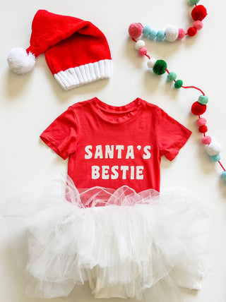 Brokedown Clothing Kid's Santa's Bestie Tee, Brokedown Clothing, All Things Holiday, Brokedown Clothing, Brokedown Clothing Holiday, Brokedown Clothing Holiday 2021, Brokedown Clothing Santa'