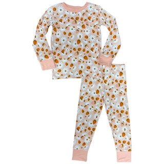 In My Jammers Strawberry Fields L/S 2pc PJ Set, In My Jammers, Bamboo, Bamboo Pajamas, cf-size-5t, cf-size-6t, cf-type-pajamas, cf-vendor-in-my-jammers, Fall Floral, Flowers, In My Jammers, I