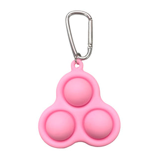 Pop It Fidget Toy Keychain - 4 Colors, Bari Lynn, Bari Lynn, Bari Lynn Fidget Toy, Bari Lynn In N Out Fidget Toy, Bunny, EB Boys, EB Girls, Fidget, Fidget toy, Fidgety Toy, In N  Out, In N Ou