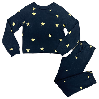 Paper Flower All Over Stars Sweatshirt, Paper Flower, All Over Star, cf-size-large-12, cf-type-sweatshirt, cf-vendor-paper-flower, JAN23, Paper Flower, Paper Flower Sweatshirt, Star, Stars, S