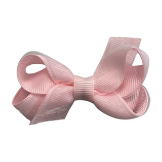 Tiny Overlay Grosgrain Bow on Clippie (30+ Colors), Wee Ones, cf-size-antique-white, cf-size-aqua, cf-size-black, cf-size-blue, cf-size-blue-vapor, cf-size-coral, cf-size-french-blue, cf-size