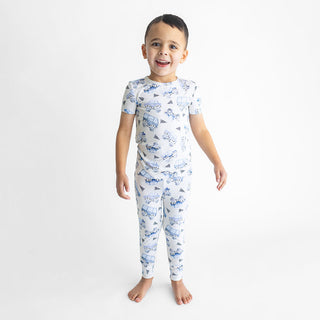 Posh Peanut Franklin S/S Basic Loungewear, Posh Peanut, cf-size-7y-8y, cf-type-pajama-set, cf-vendor-posh-peanut, Franklin, Pajama, Pajamas, Posh Peanut, Posh Peanut Loungewear, Posh Peanut P