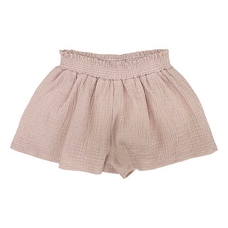 Tweenstyle by Stoopher Blush Gauze Smocked Waist Short, Tweenstyle, Blush, Gauze Smocked Waist Short, Shorts, Sparkle by Stoopher, Tweenstyle, Tweenstyle by Stoopher, Tweenstyle Shorts, Short