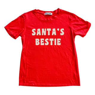 Brokedown Clothing Kid's Santa's Bestie Tee, Brokedown Clothing, All Things Holiday, Brokedown Clothing, Brokedown Clothing Holiday, Brokedown Clothing Holiday 2021, Brokedown Clothing Santa'