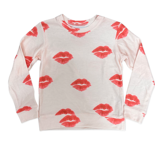 Brokedown Clothing Kid's Lips Sweatshirt, Brokedown Clothing, Brokedown Clothing, Brokedown Clothing Lips Sweatshirt, Brokedown Clothing Valentine's Day, Brokedown Valentines Day, Brokwdown C