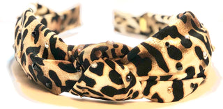 Bari Lynn Animal Print Twist Knot Headband with Crystals, Bari Lynn, Animal Print Headband, Bari Lynn, Bari Lynn Animal Print, Bari Lynn Animal Print Headbands with Crystals, Bari Lynn Animal