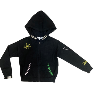 Central Park West Zeke Embroidered Hoodie - Black, Central Park West Kids, Central Park West Hoodie, Central Park West Kids, Central Parke West, cf-size-large-12, cf-size-xlarge-14-16, cf-typ