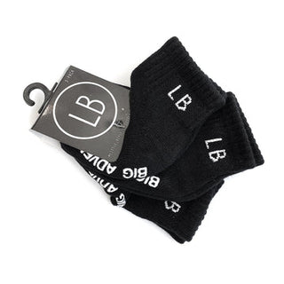 Little Bipsy Sock Set - Black, Little Bipsy Collection, Black Socks, cf-size-6-12-month, cf-type-baby-&-toddler-socks-&-tights, cf-vendor-little-bipsy-collection, JAN23, Little Bipsy, Little 