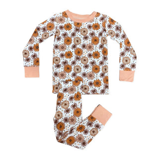 In My Jammers Fall Floral L/S 2pc PJ Set, In My Jammers, Bamboo, Bamboo Pajamas, cf-size-3t, cf-size-4t, cf-size-5t, cf-size-6t, cf-type-pajamas, cf-vendor-in-my-jammers, Fall Floral, Flowers