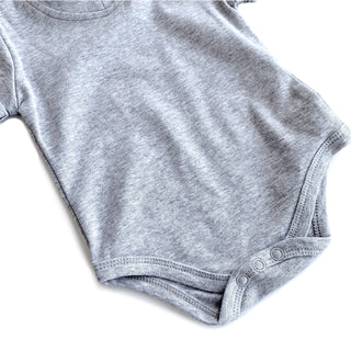 Little Bipsy Basic Onesie - Grey, Little Bipsy Collection, Black Friday, Cyber Monday, Els PW 5060, Els PW 8258, End of Year, End of Year Sale, JAN23, Little Bipsy, Little Bipsy Fall 2019, Li