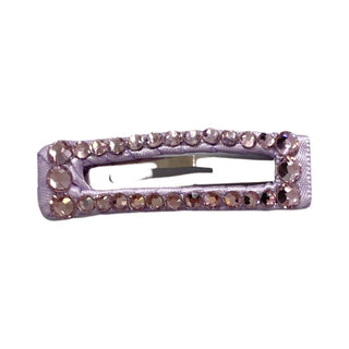 Bari Lynn Swarovski Crystal Snap Clip, Bari Lynn, Bari Lynn, Bari Lynn Aurora Borealis Swarovski Crystal Snap Clip, Bari Lynn Barrette, Bari Lynn Barrettes, Bari Lynn Clear Swarovski Crystal 