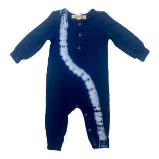 Fairwell Clutch Coverall in Cobalt, Fairwell, Clutch Coverall in Cobalt, CM22, Fairwell, Fairwell Clutch, Fairwell Clutch Coverall in Cobalt, Fairwell Kids Clothing, Fairwell Tie Dye, Fairwel