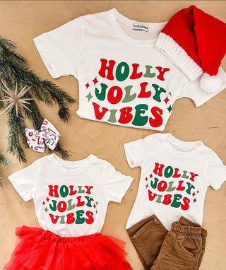 Brokedown Clothing Kid's Holly Jolly Vibes Tee, Brokedown Clothing, All Things Holiday, Brokedown Clothing, Brokedown Clothing Holiday, Brokedown Clothing Holly Jolly Vibes, Brokedown Holiday