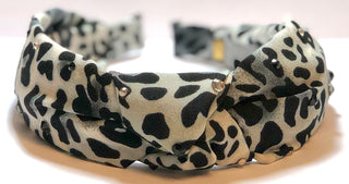 Bari Lynn Animal Print Twist Knot Headband with Crystals, Bari Lynn, Animal Print Headband, Bari Lynn, Bari Lynn Animal Print, Bari Lynn Animal Print Headbands with Crystals, Bari Lynn Animal