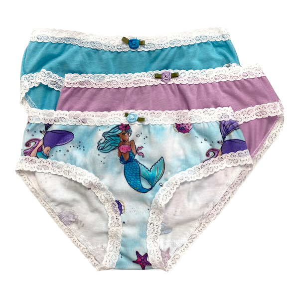 A set of Disney Princess girls' panties - Ariel - Underwear