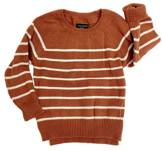 Little Bipsy Knit Sweater-Rust, Little Bipsy Collection, CM22, Cyber Monday, Els PW 5060, Els PW 8258, End of Year, End of Year Sale, JAN23, Little Bipsy, Little Bipsy Collection, Little Bips