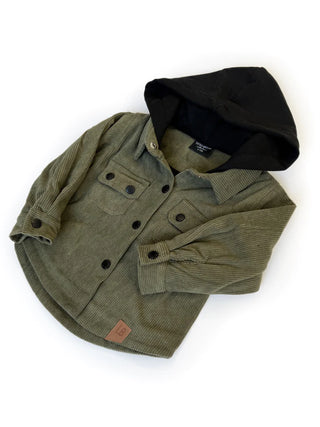 Little Bipsy Corduroy Shacket - Forest, Little Bipsy Collection, Forest, JAN23, Little Bipsy, Little Bipsy Collection, Little Bipsy Corduroy Shacket, Little Bipsy Fall, Little Bipsy Fall 2022