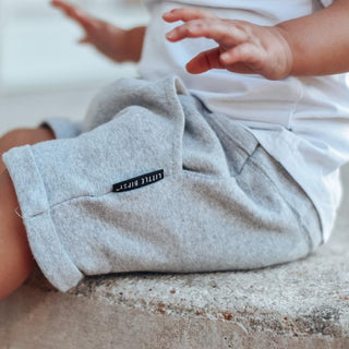 Little Bipsy Harem Shorts - Grey, Little Bipsy Collection, cf-size-0-3-months, cf-size-12-18-months, cf-size-18-24-months, cf-size-3t-4t, cf-size-4t-5t, cf-size-5t-6t, cf-size-7y-8y, cf-type-