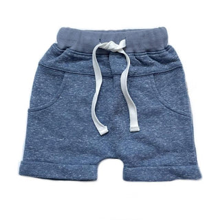 Little Bipsy Washed Harem Shorts - Navy, Little Bipsy Collection, Gender Neutral, JAN23, Little Bipsy, Little Bipsy Collection, Little Bipsy Navy, Little Bipsy Rolled Harem Shorts, Little Bip